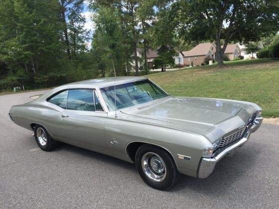 1968 Chevrolet Impala Hardtop 396 CI Big Block V8