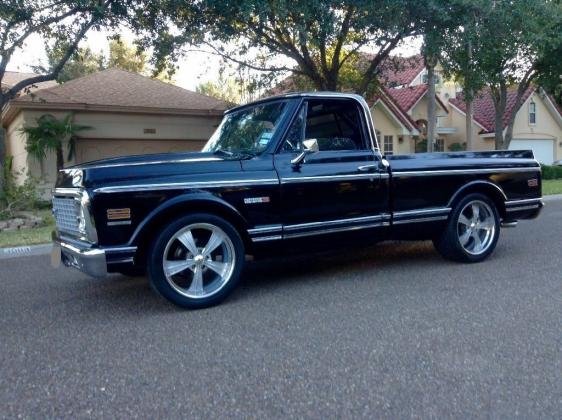 1971 Chevrolet C-10 Black 6.0 LS