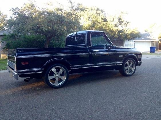 1971 Chevrolet C-10 Black 6.0 LS