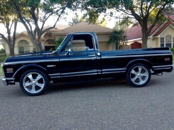 1971 Chevrolet C-10 Black 6.0 LS