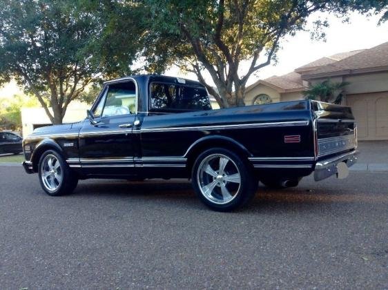 1971 Chevrolet C-10 Black 6.0 LS