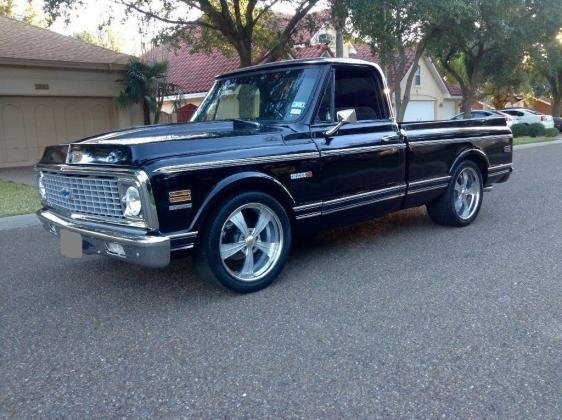 1971 Chevrolet C-10 Black 6.0 LS