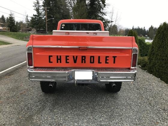 1971 Chevrolet C/K Pickup 2500 Custom Deluxe