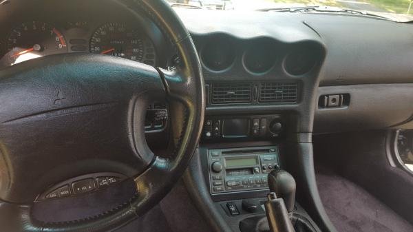 1999 Mitsubishi 3000 GT VR4 Solano Black Pearl