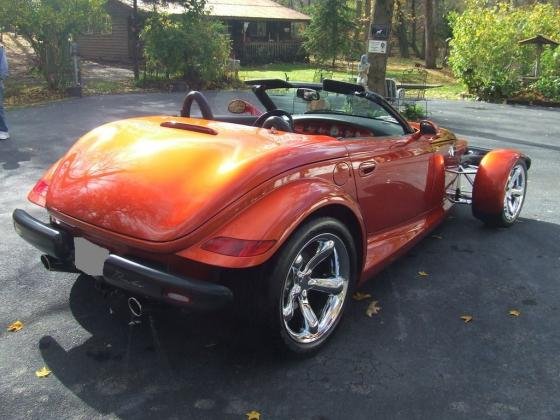 2001 Chrysler Prowler with Factory Trailer