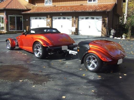 2001 Chrysler Prowler with Factory Trailer