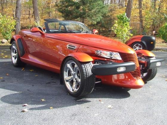 2001 Chrysler Prowler with Factory Trailer