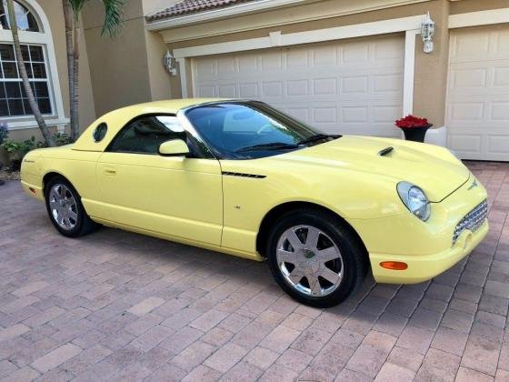 2002 Ford Thunderbird Convertible Hardtop