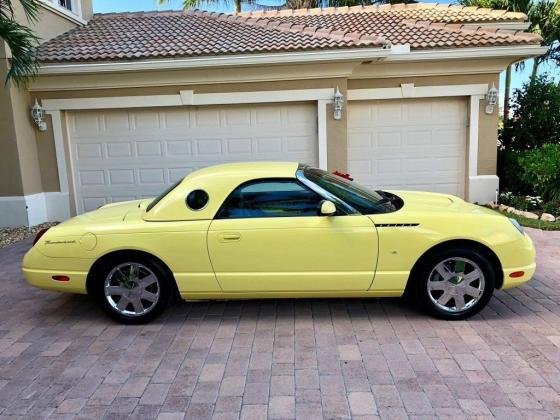 2002 Ford Thunderbird Convertible Hardtop