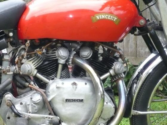 1951 Vincent Rapide 1000cc Series C Matching Numbers