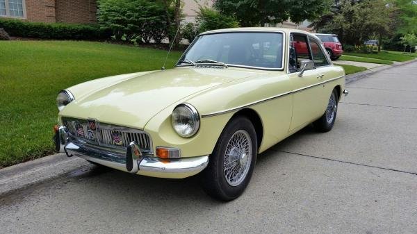 1969 MG MGB GT Coupe