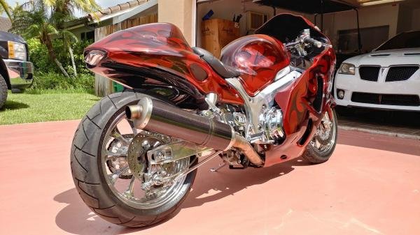 2001 Suzuki Hayabusa Custom Paint