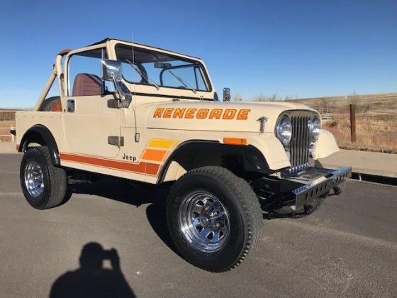 1984 Jeep CJ7 Renegade Convertible