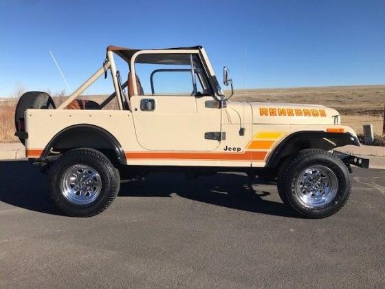 1984 Jeep CJ7 Renegade Convertible