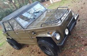 1974 Volkswagen Thing Convertible Army Green