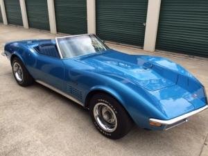 1971 Corvette Convertible 4 Speed Manual