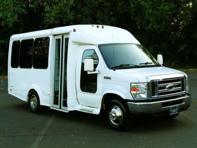 Trucks And Vans 08 Ford E Series Van 50 15 Passenger Bus Dually Super Duty