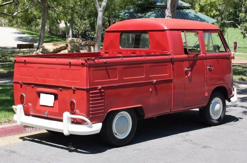 Cars - 1964 Volkswagen Bus Vanagon Double Cab truck