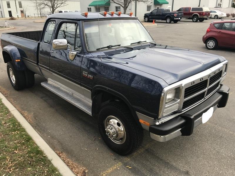 Cars - 1993 Dodge Ram 3500 LE Power Ram 350 5.9L