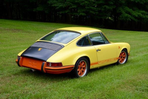 1969 Porsche 912 Yellow Black