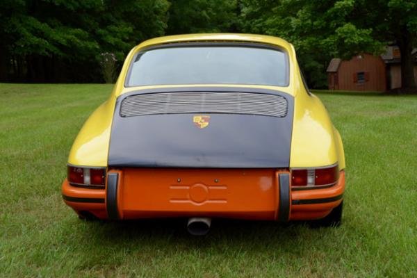 1969 Porsche 912 Yellow Black