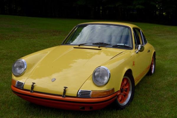 1969 Porsche 912 Yellow Black