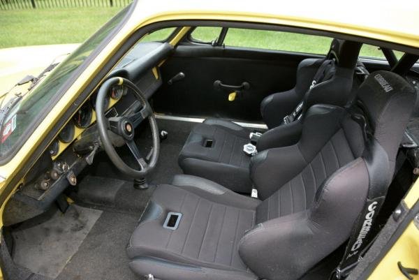 1969 Porsche 912 Yellow Black