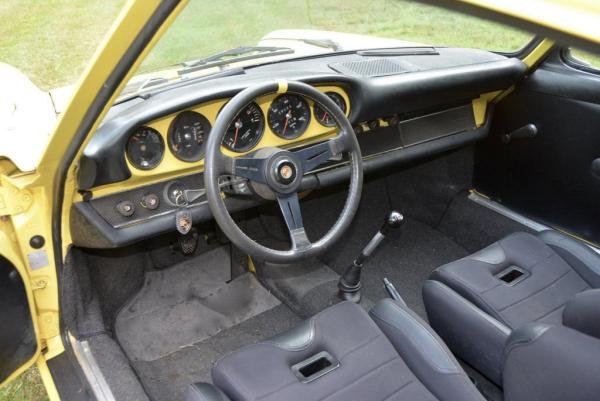 1969 Porsche 912 Yellow Black