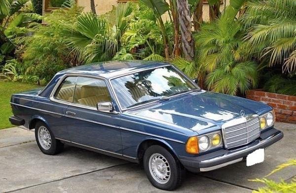 1982 Mercedes-Benz 300-Series turbo diesel coupe 300CD