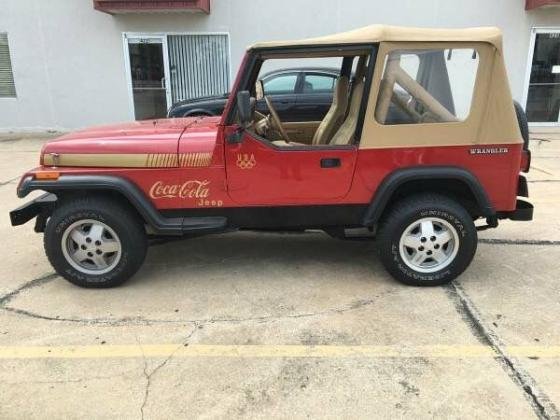 1988 Jeep Wrangler Coca Cola Sweepstakes
