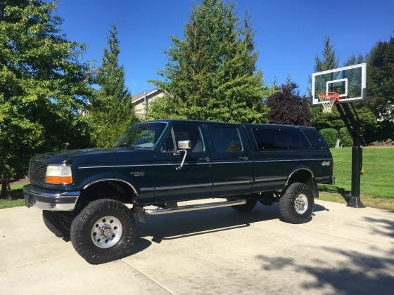 1997 Ford F-350 Crew Cab Long Bed Lifted
