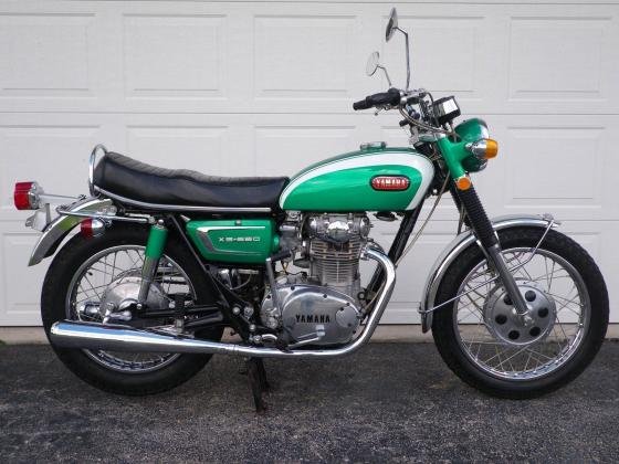 1970 Yamaha XS1 650 Original Condition
