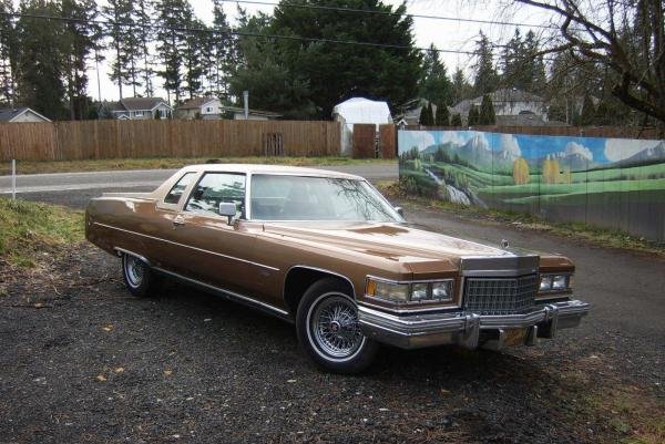 1976 Cadillac DeVille Automatic Gold
