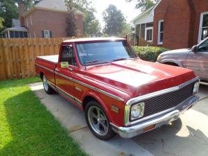 1971 Chevrolet C10 Cheyenne Red