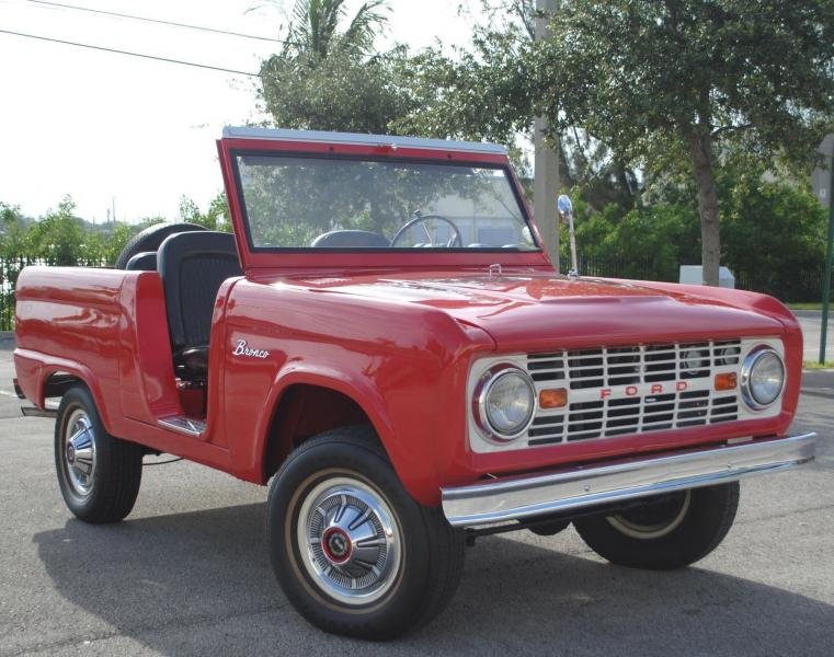 Cars 1967 Ford Bronco U13 Roadster Full Restoration