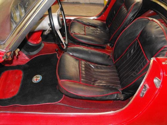 1964 Alfa Romeo Giulia Convertible Red