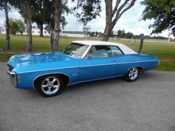 1969 Chevrolet Impala SS Blue