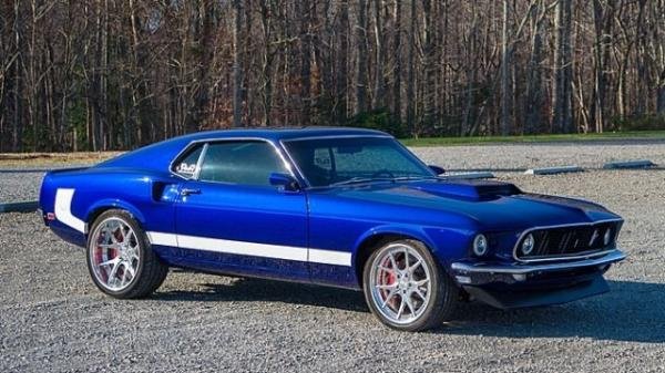 1969 Ford Mustang Deep Impact Blue