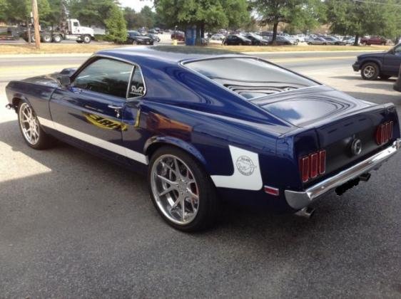 1969 Ford Mustang Deep Impact Blue