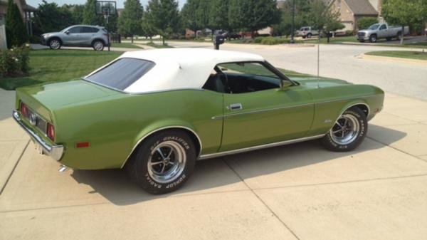 1972 Ford Mustang Convertible Green
