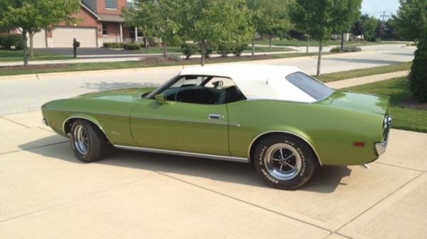 1972 Ford Mustang Convertible Green