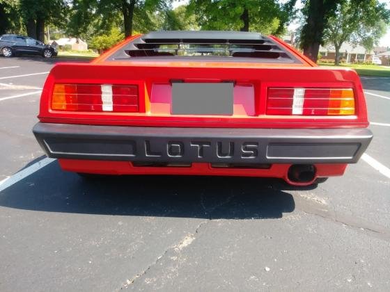 1984 Lotus Esprit Turbo Calypso Red