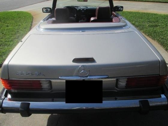 1989 Mercedes-Benz 560 SL Automatic