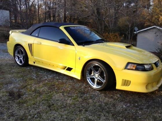 2001 Ford Mustang Saleen Convertible 4.6L