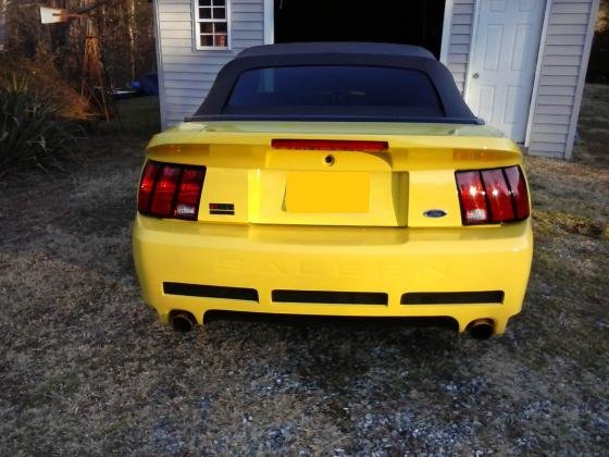 2001 Ford Mustang Saleen Convertible 4.6L