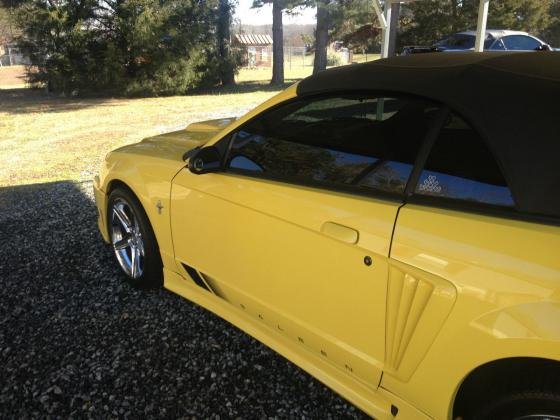 2001 Ford Mustang Saleen Convertible 4.6L