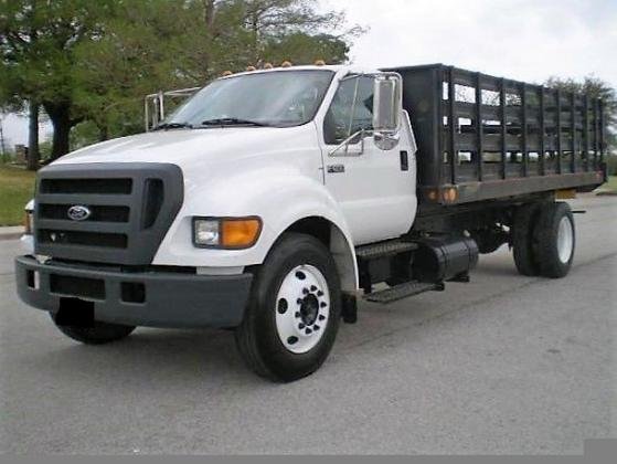 2004 Ford F650 FLATBEDSTEAKBED SUPER DUTY