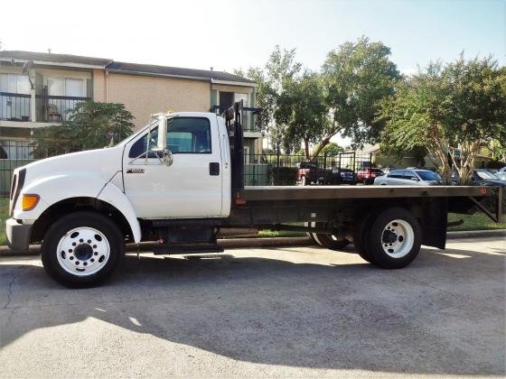 2004 Ford F650 FLATBEDSTEAKBED SUPER DUTY