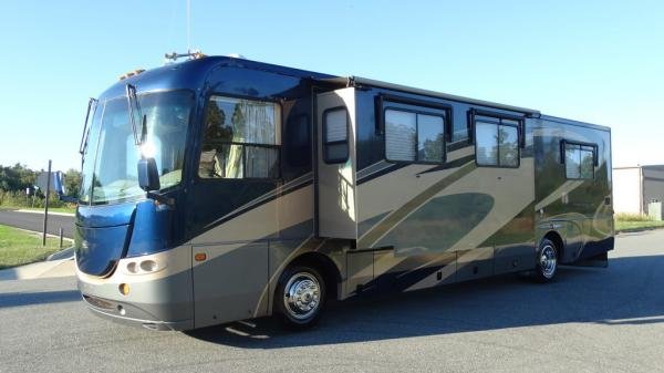 2005 Coachmen Cross Country Rv Motorhome Diesel Pusher