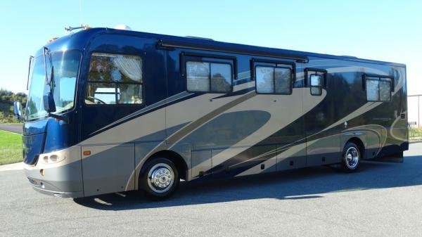 2005 Coachmen Cross Country Rv Motorhome Diesel Pusher